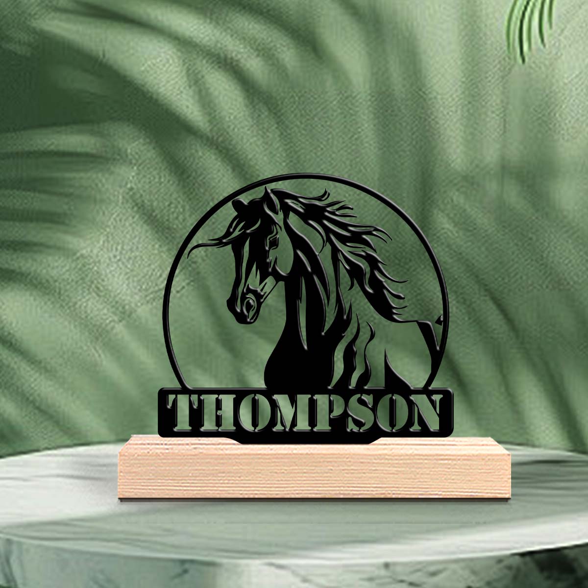 Desktop Laser Engraver - 1pc Metal Desktop Decoration Customizable Name