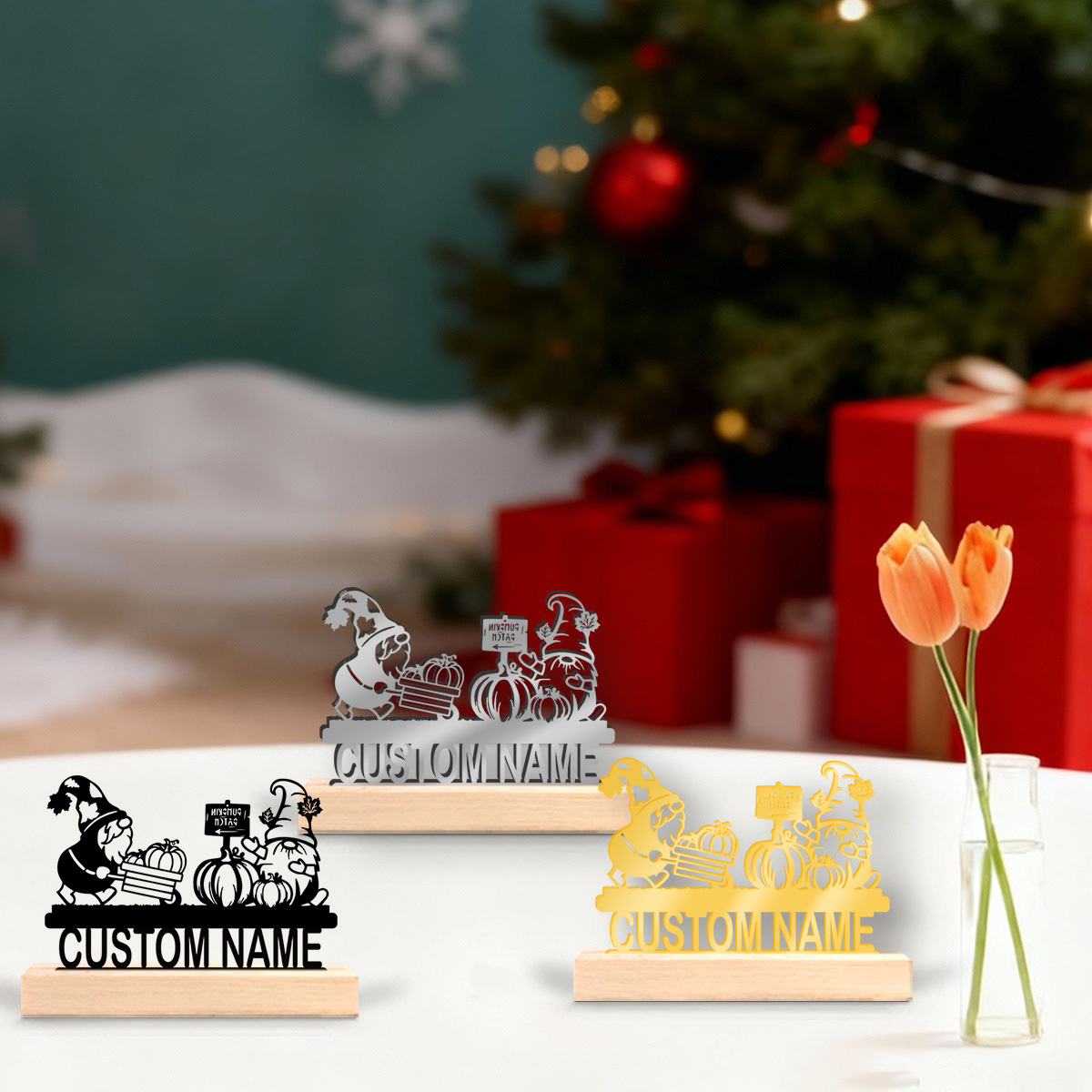 Desktop Laser Engraver - 1pc Metal Desktop Decoration Custom Name