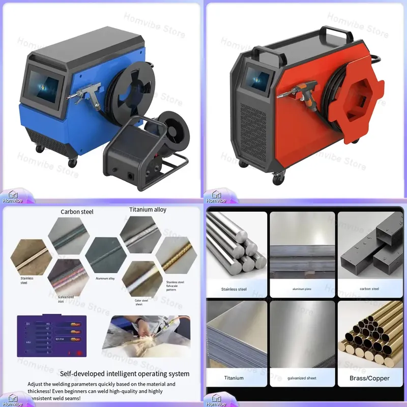 Industrial Laser Welding Machine Hand Held - Four-in-One Air-Cooled Laser Welding Machine Handheld