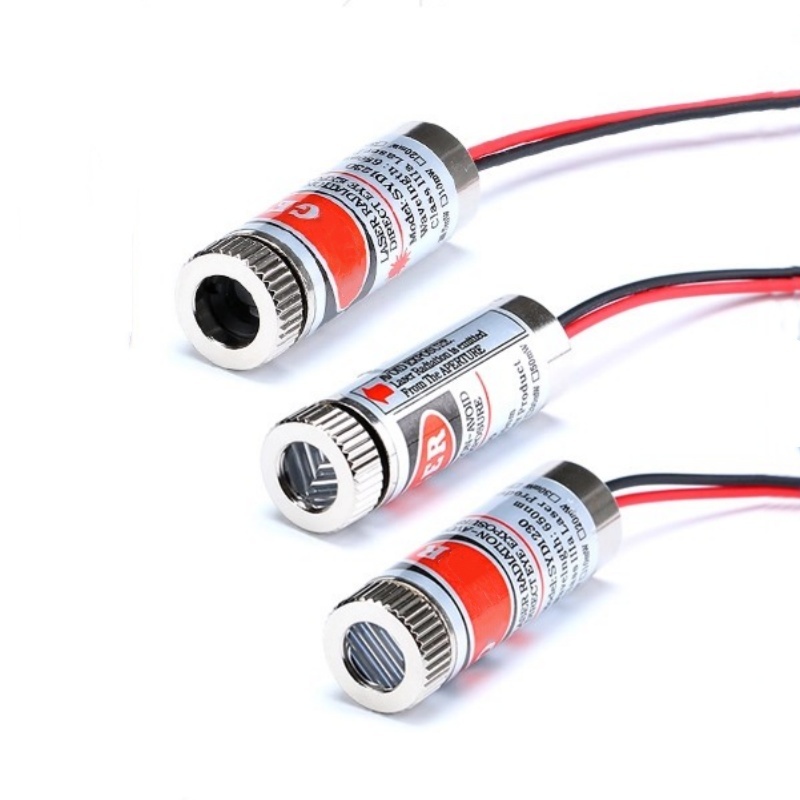 Laser Focus Lens - 650nm 5mW Red Point / Line