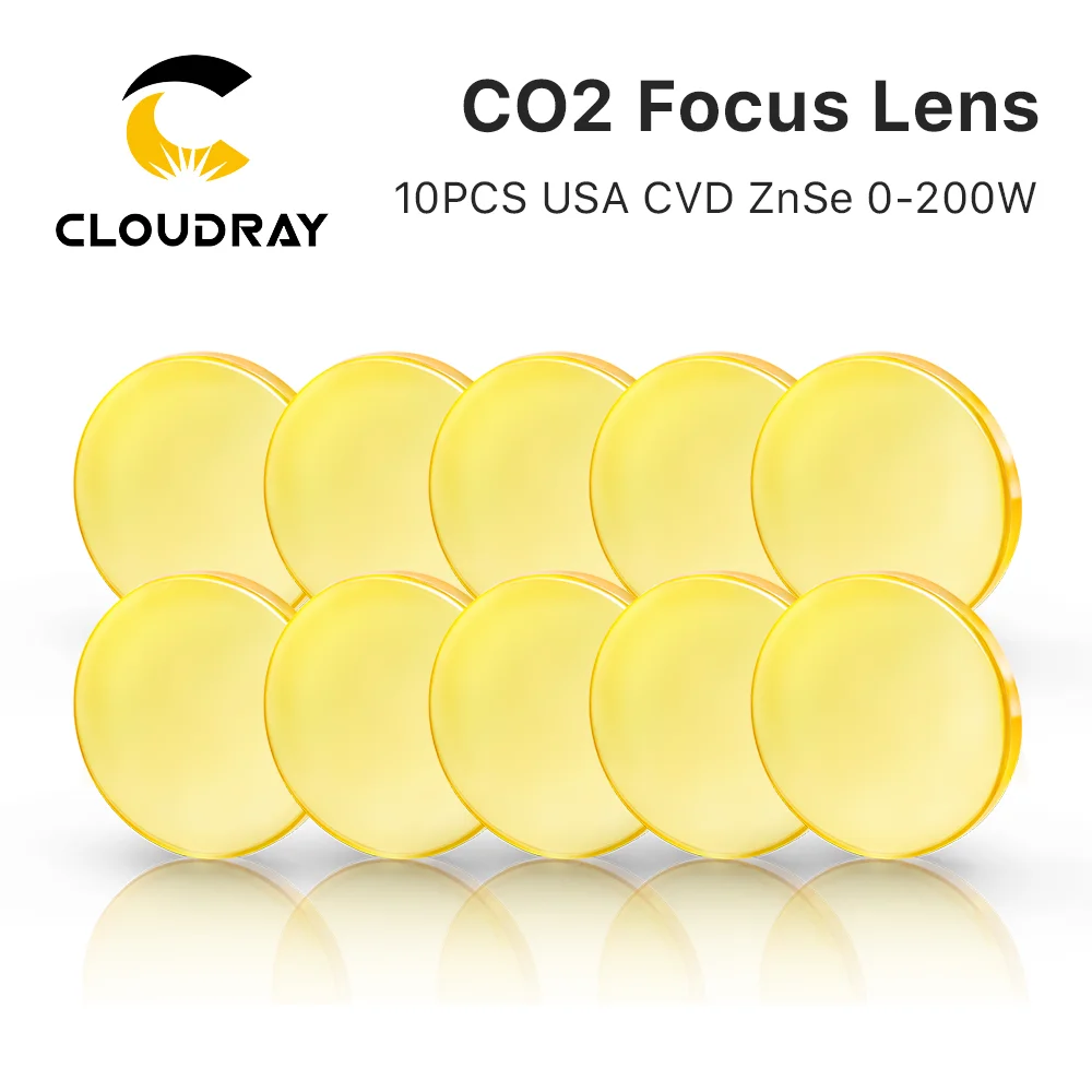 Laser Focus Lens - Cloudray 3/5/10PCS USA CVD Focus Lens