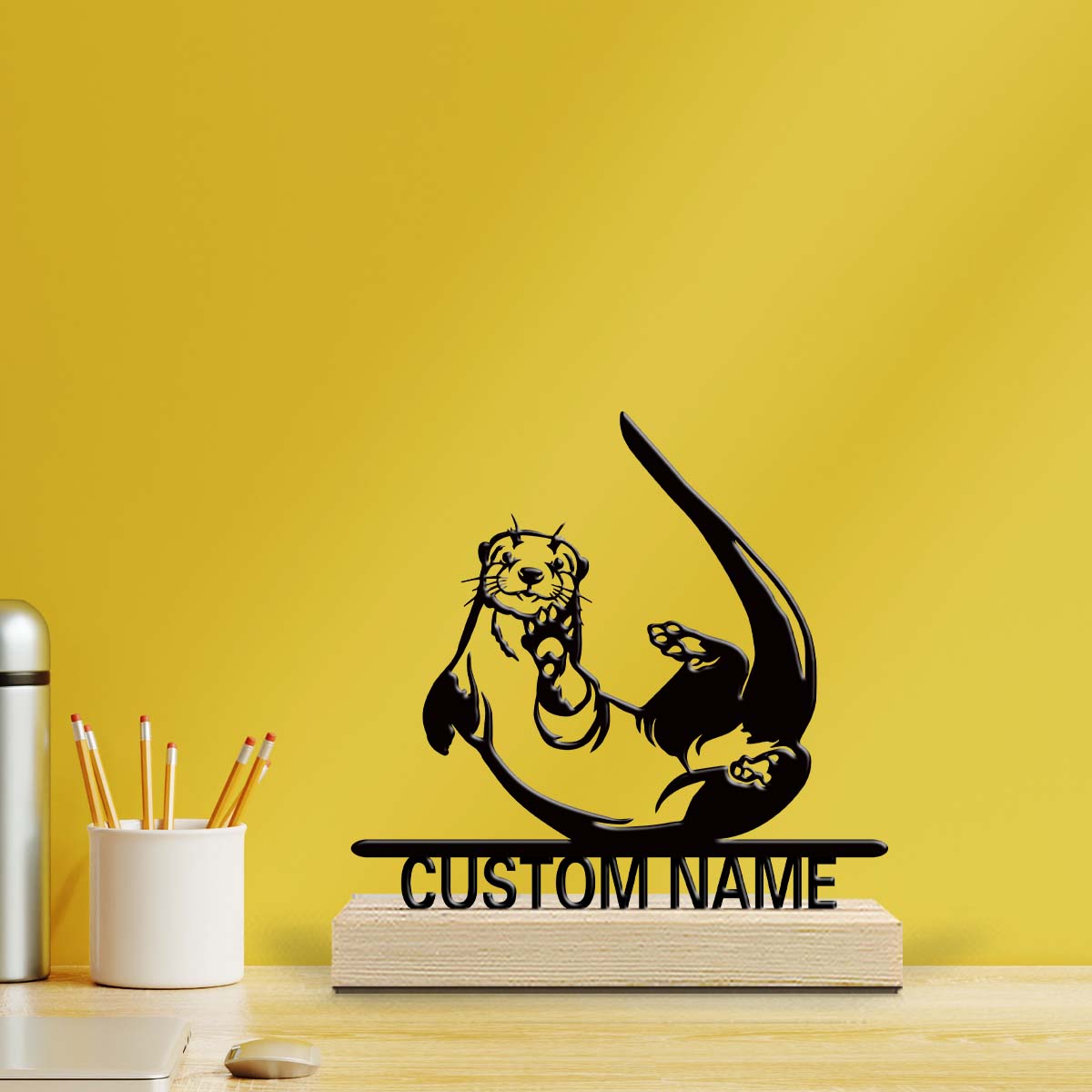 Desktop Laser Engraver - 1pc Personalized Iron Desktop Ornament Custom