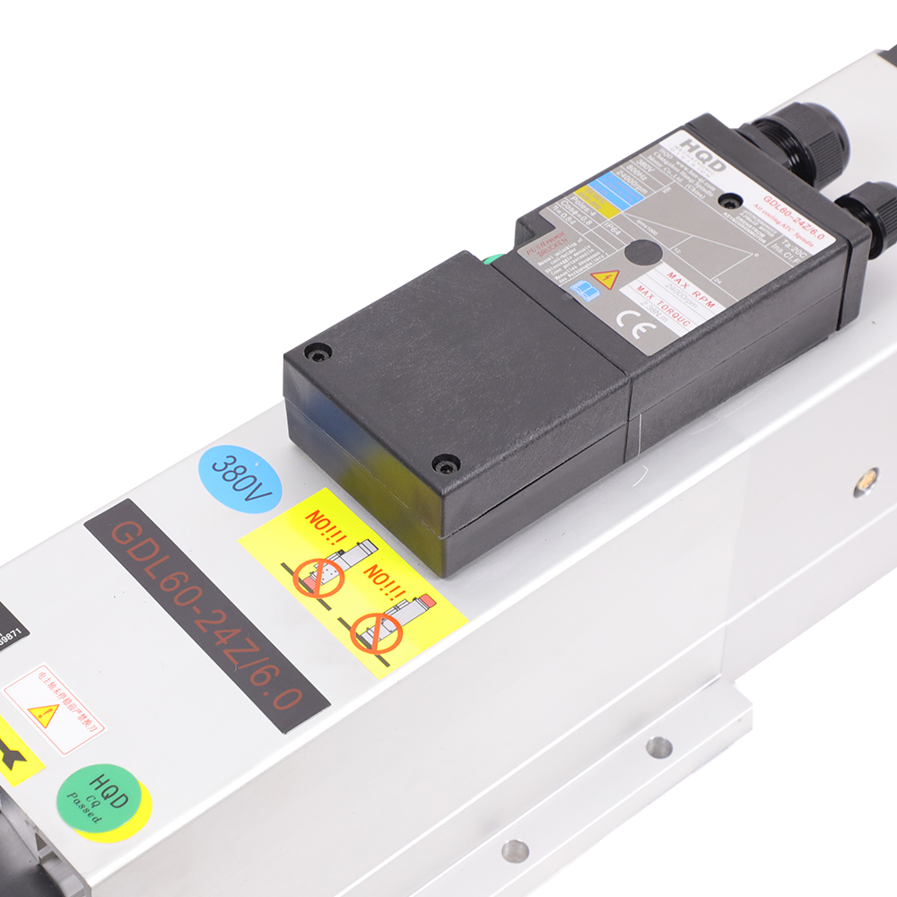 Air Cooling 6Kw ISO30 High Spe - Cnc Spindle Motor recension och pris