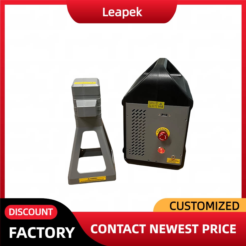 CE Certified 20W-50W Portable  - Industrial Laser Engraving Machine For Metal recension och pris