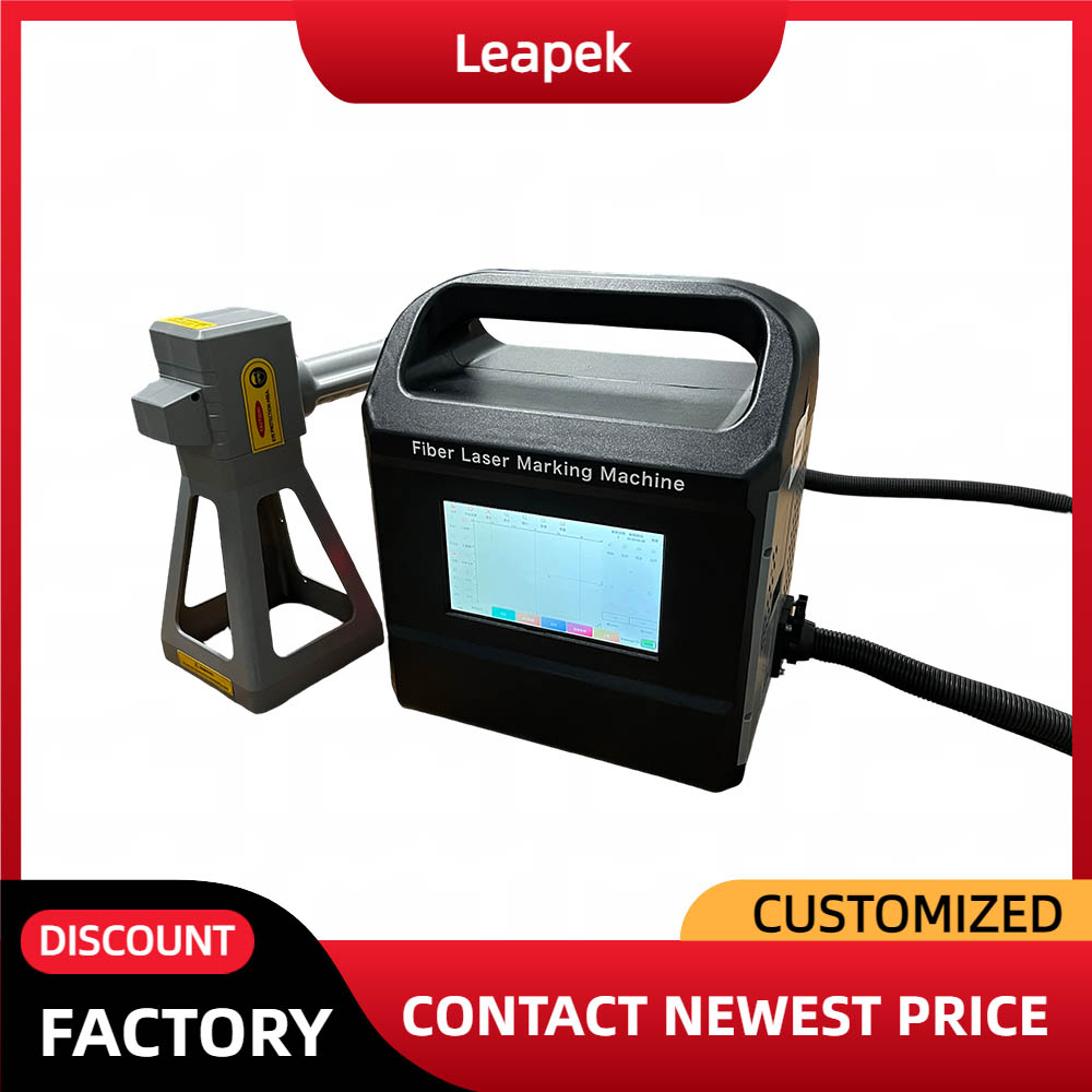 CE Certified 20W-50W Portable  - Industrial Laser Engraving Machine For Metal recension och pris