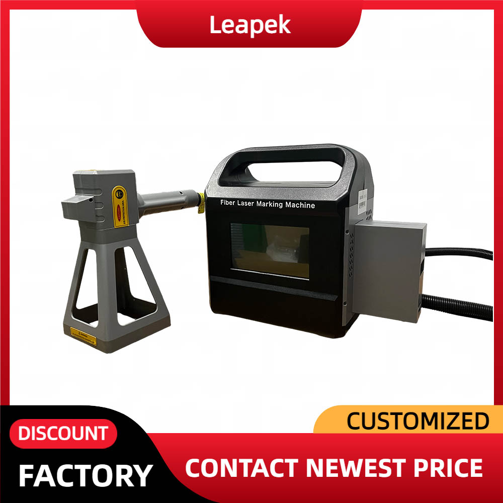 CE Certified 20W-50W Portable  - Industrial Laser Engraving Machine For Metal recension och pris