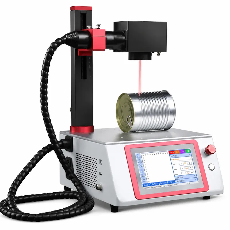Portable Fiber Laser Marking M - Industrial Laser Engraving Machine For Metal recension och pris