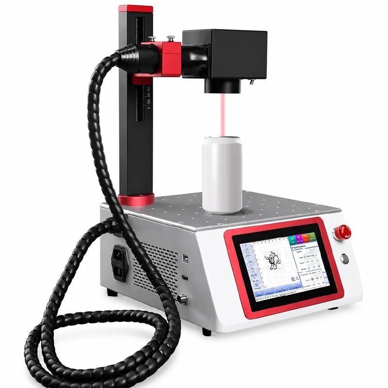 Portable Fiber Laser Marking M - Industrial Laser Engraving Machine For Metal recension och pris