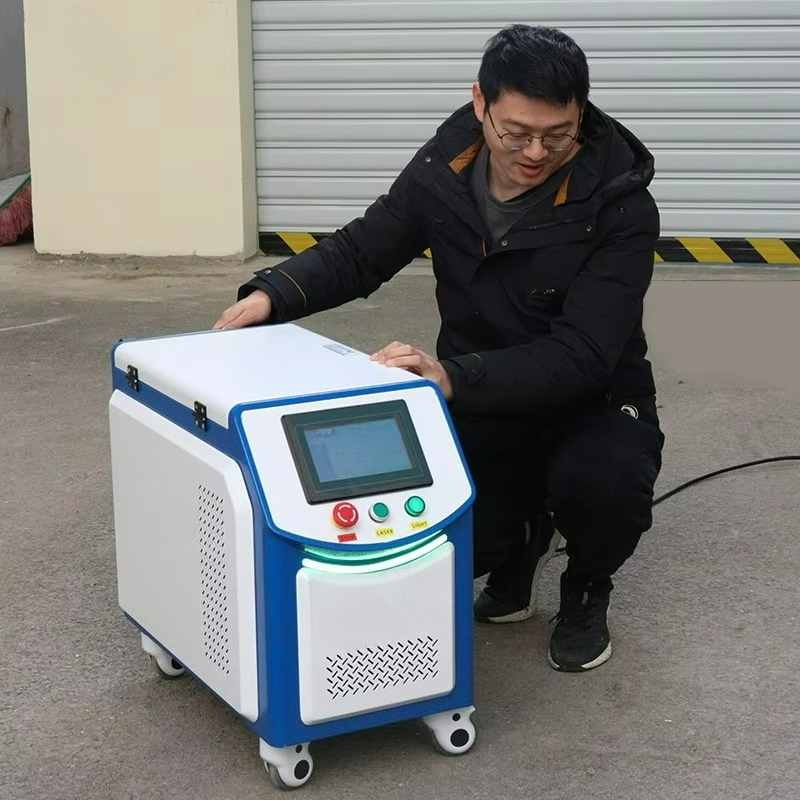 SWT 200W 300W Portable Pulsed  - Industrial Laser Cleaning Equipment recension och pris