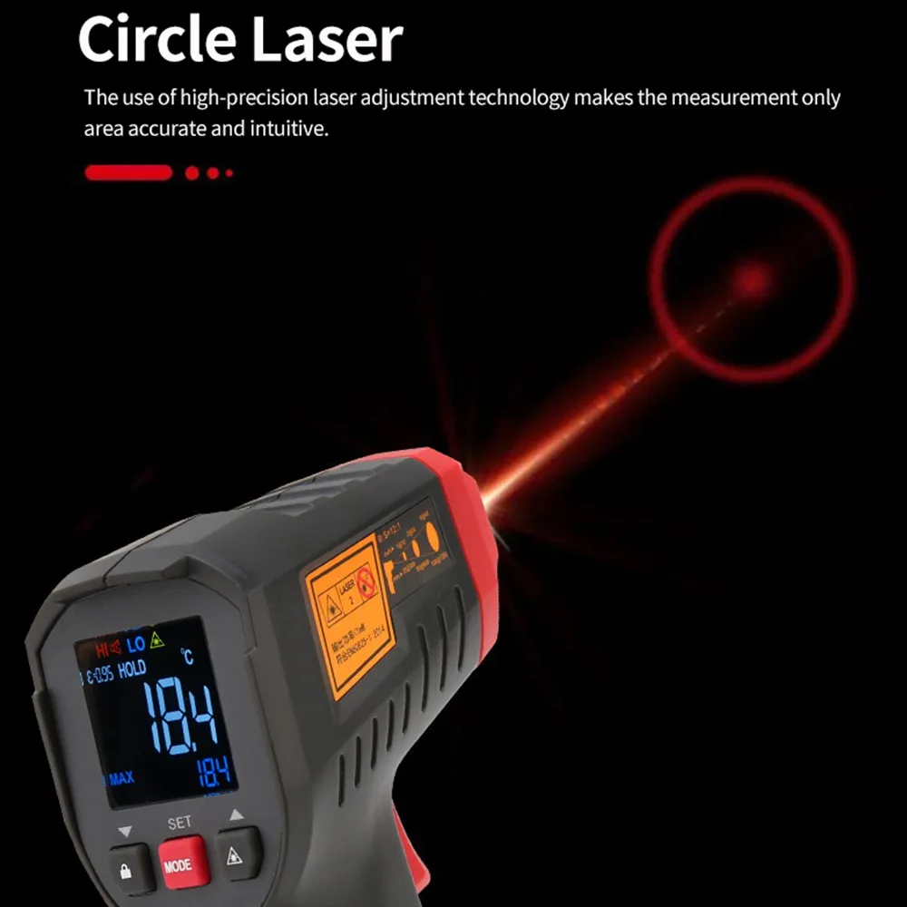 UNI-T UT306S UT306C Digital Th - Industrial Laser Temperature recension och pris