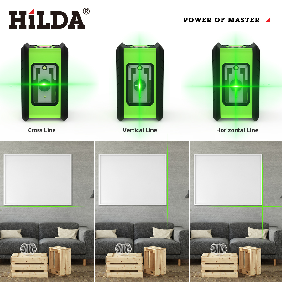 HILDA Laser Level Meter 2-Line - Industrial Laser Measurement recension och pris
