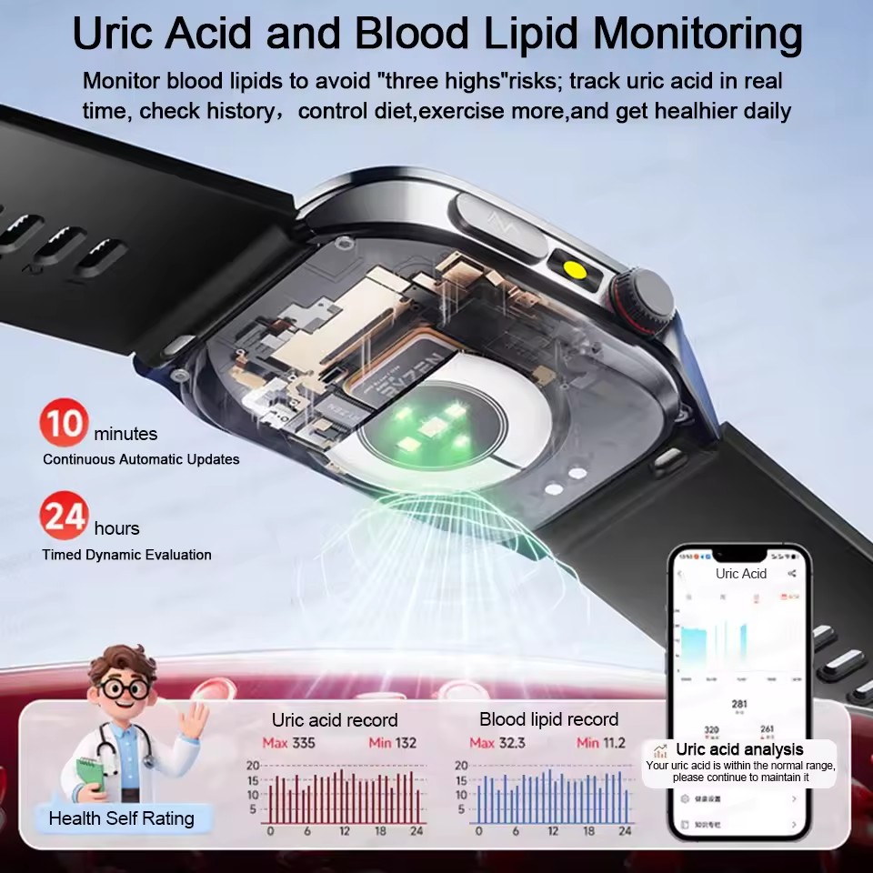 2026 New Health Smart Watch La - Industrial Laser Temperature recension och pris