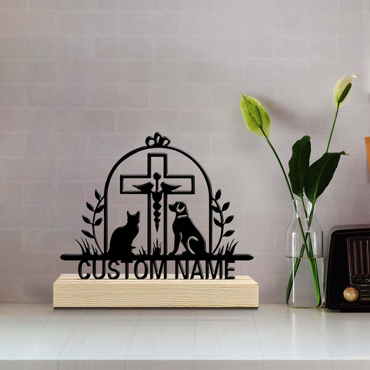 1pc Customizable Wrought Iron  - Desktop Laser Engraver recension och pris
