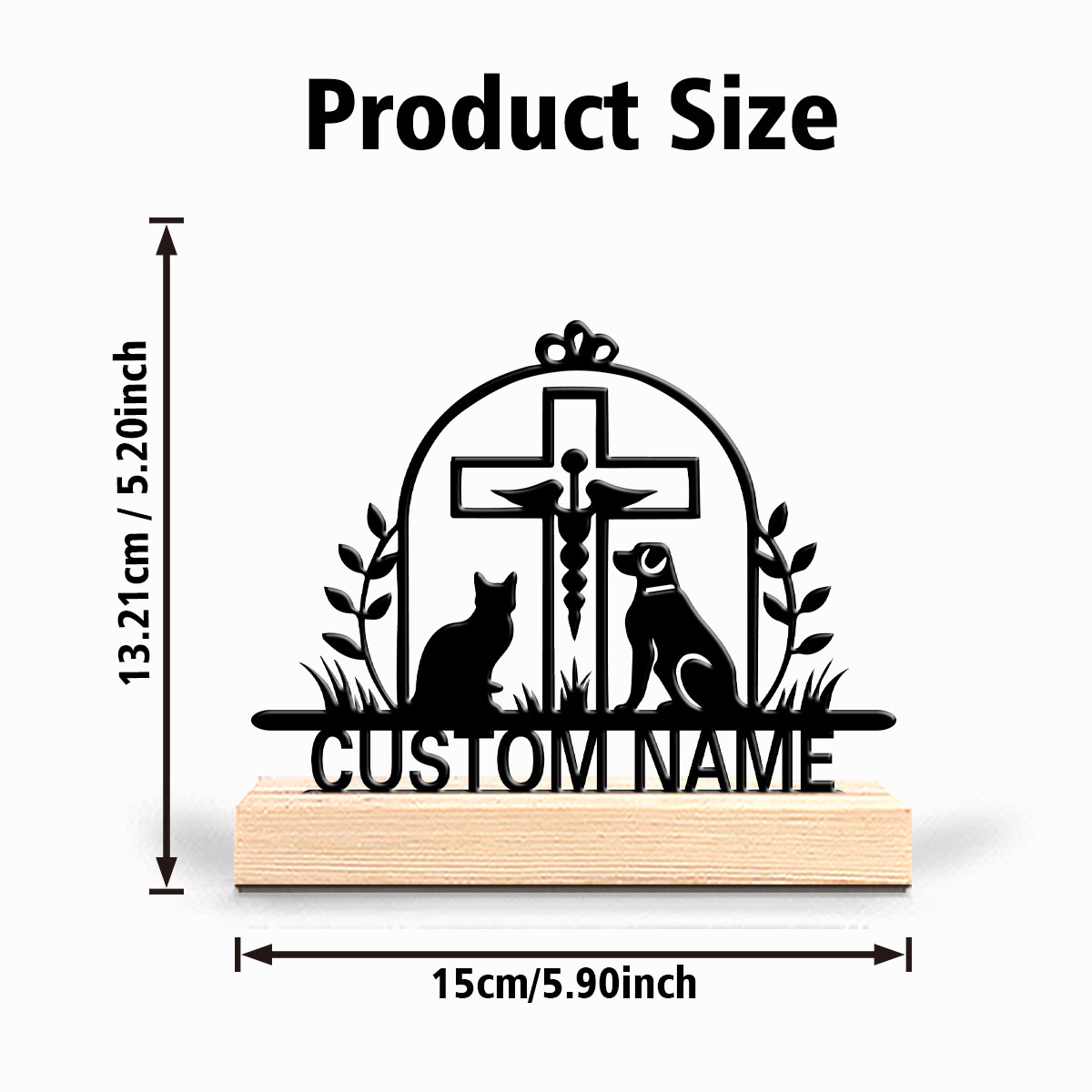 1pc Customizable Wrought Iron  - Desktop Laser Engraver recension och pris