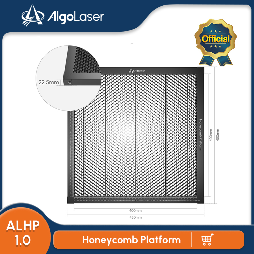 AlgoLaser 40x40cm Steel Honeyc - Honeycomb Laser Bed recension och pris