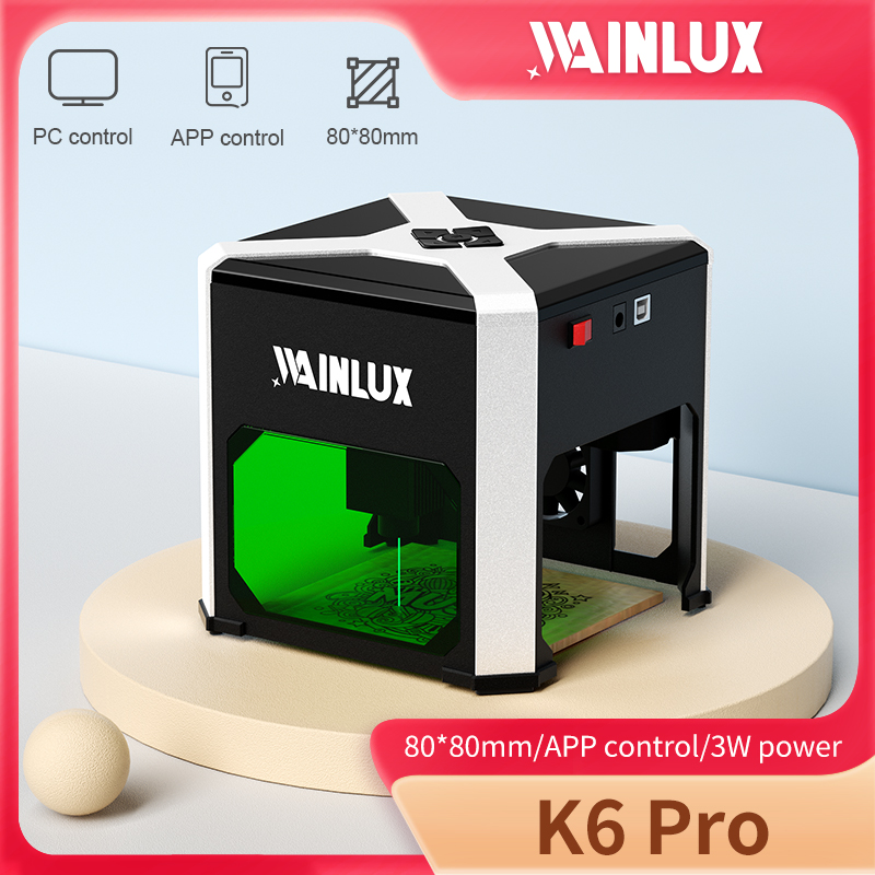 Wainlux Laser Engraver K6 Mark - Industrial Laser Removal recension och pris
