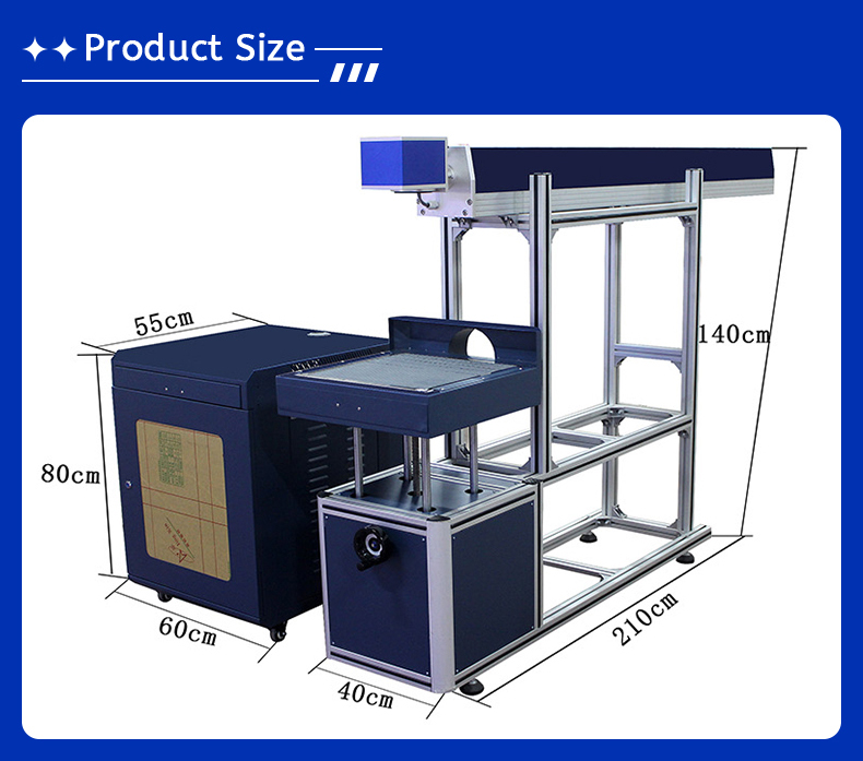 Non-Metal High Precision Deskt - Industrial Laser Engraving Machine For Metal recension och pris