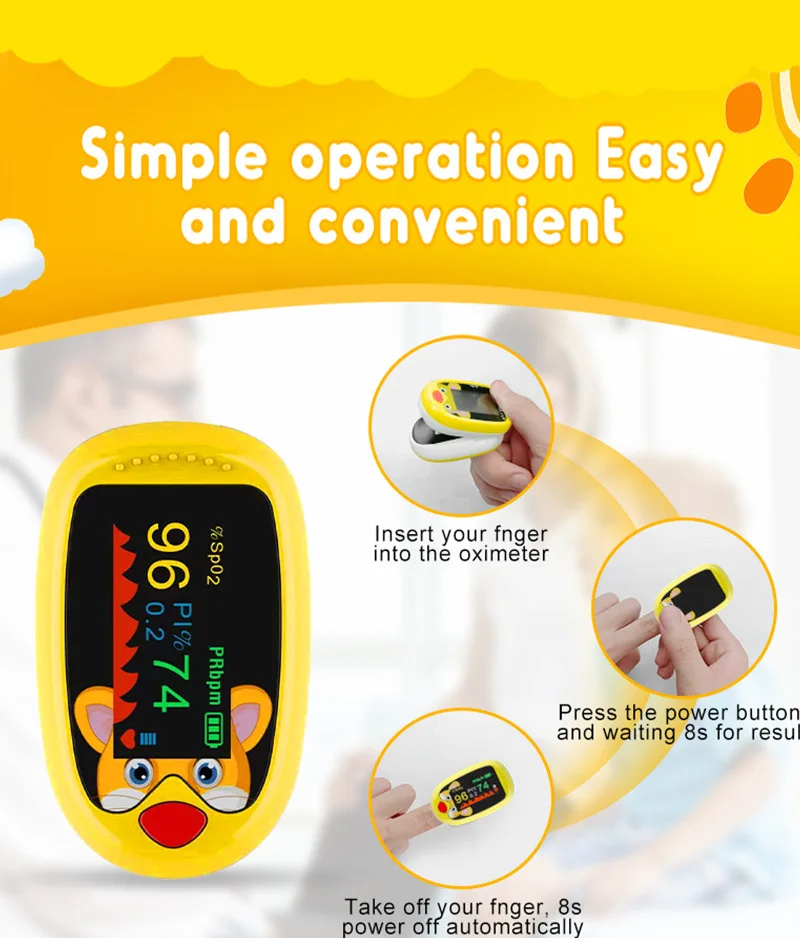 USB Oximeter Finger Medical In - Industrial Laser Temperature recension och pris