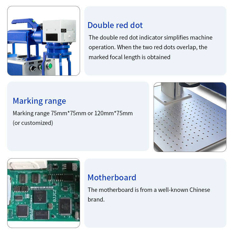 20W/30W/50W S4 Fiber Laser Mar - Industrial Laser Engraving Machine For Metal recension och pris