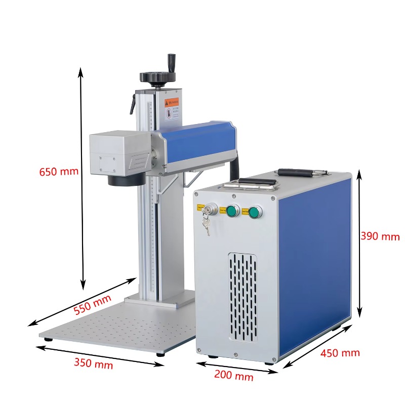 Online Fiber Laser Marking Mac - Industrial Laser Engraving Machine For Metal recension och pris