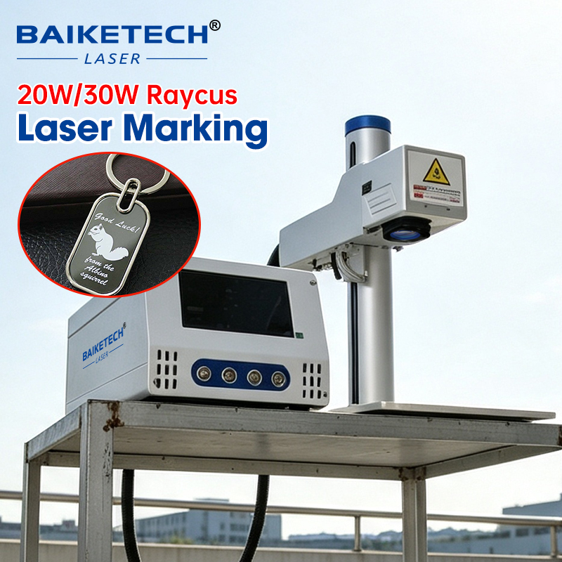 High-Speed 20W/30W Fiber Laser - Industrial Laser Engraving Machine For Metal recension och pris