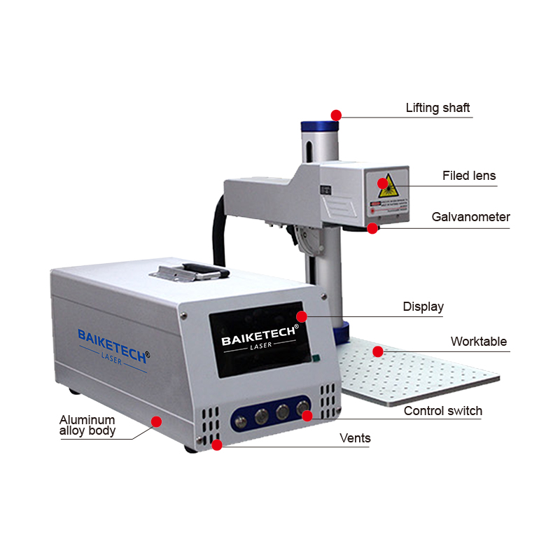 High-Speed 20W/30W Fiber Laser - Industrial Laser Engraving Machine For Metal recension och pris