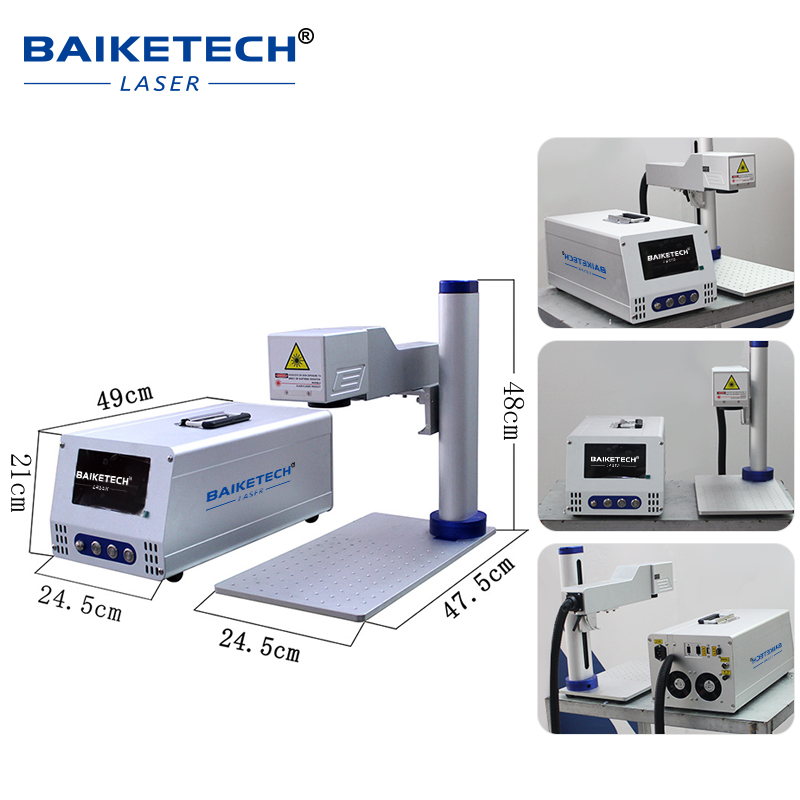 High-Speed 20W/30W Fiber Laser - Industrial Laser Engraving Machine For Metal recension och pris