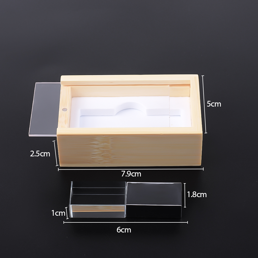 Crystal USB Flash Drive 128GB  - Industrial Laser Pen recension och pris