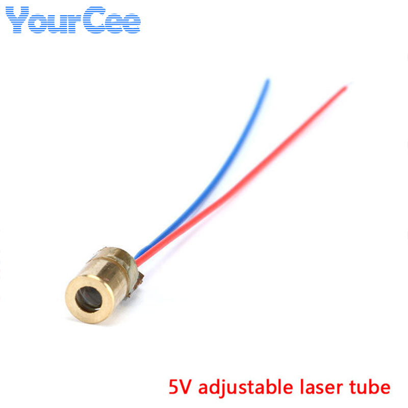 2pcs 650nm 5mW Red Point/Line/ - Laser Focus Lens recension och pris