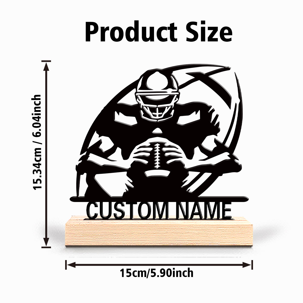 1pc Metal Art Desktop Decorati - Desktop Laser Engraver recension och pris