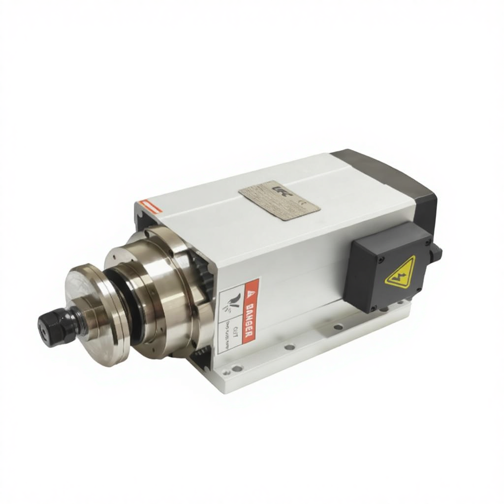 5.5KW  Square Air Cooled High  - Cnc Spindle Motor recension och pris