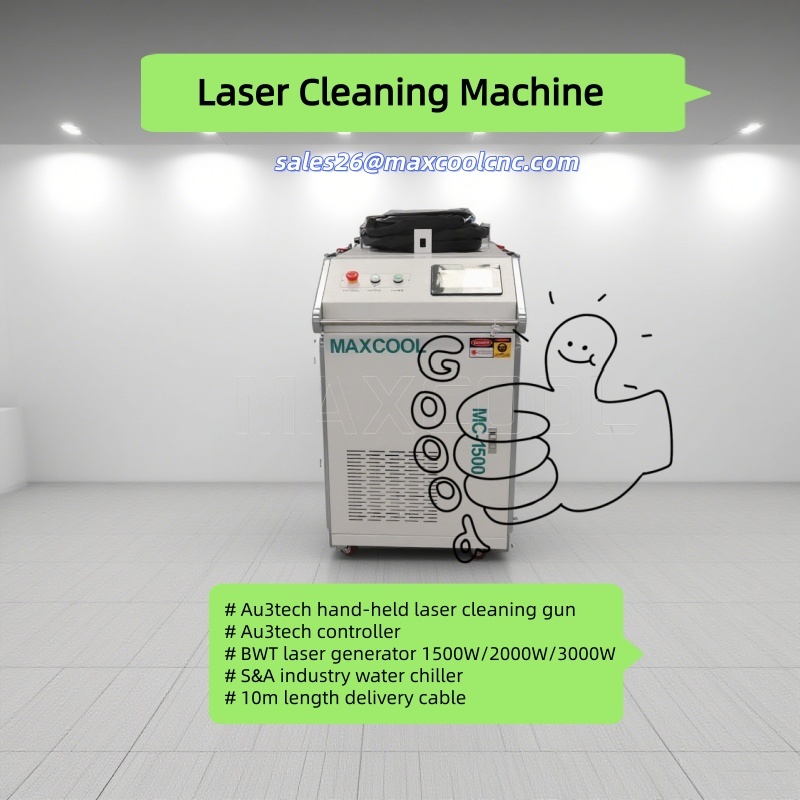 High Speed Industrial CW Laser - Industrial Laser Cleaning Equipment recension och pris