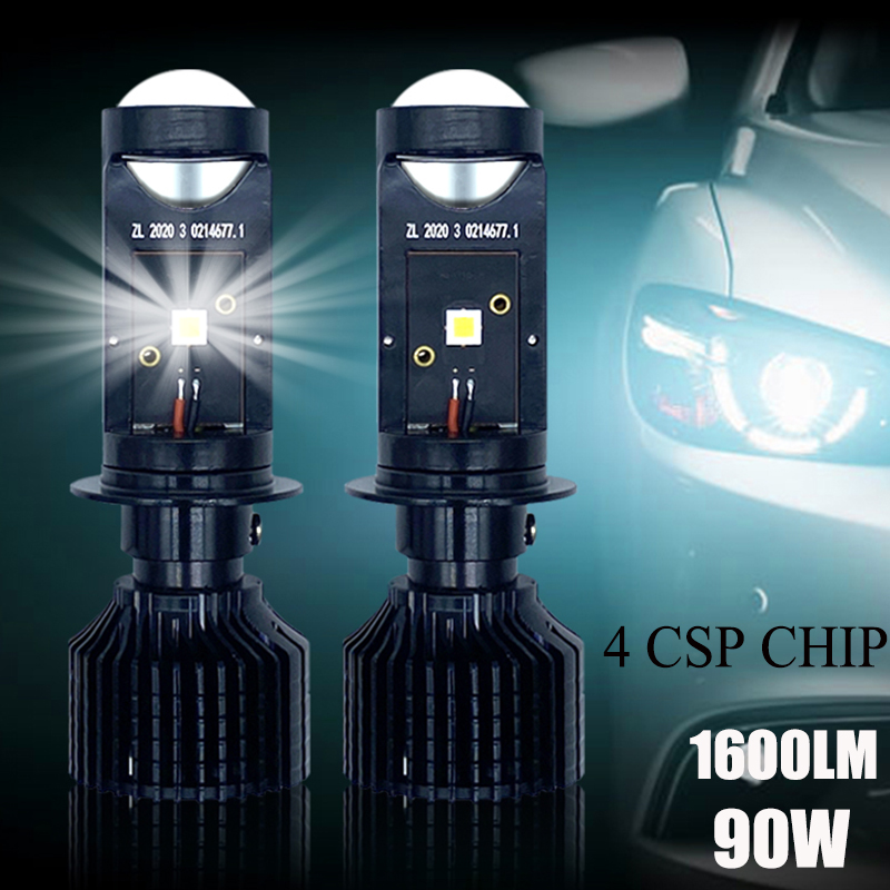 Canbus Lamp H4 H7 LED Y10 Supe - Laser Focus Lens recension och pris