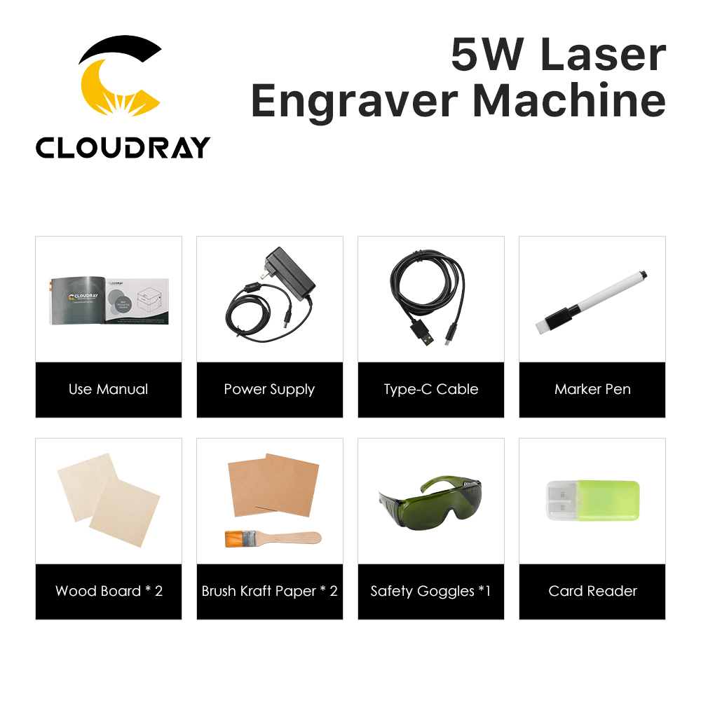 Cloudray Laser Engraver BM1 Ma - Industrial Laser Engraving Machine recension och pris