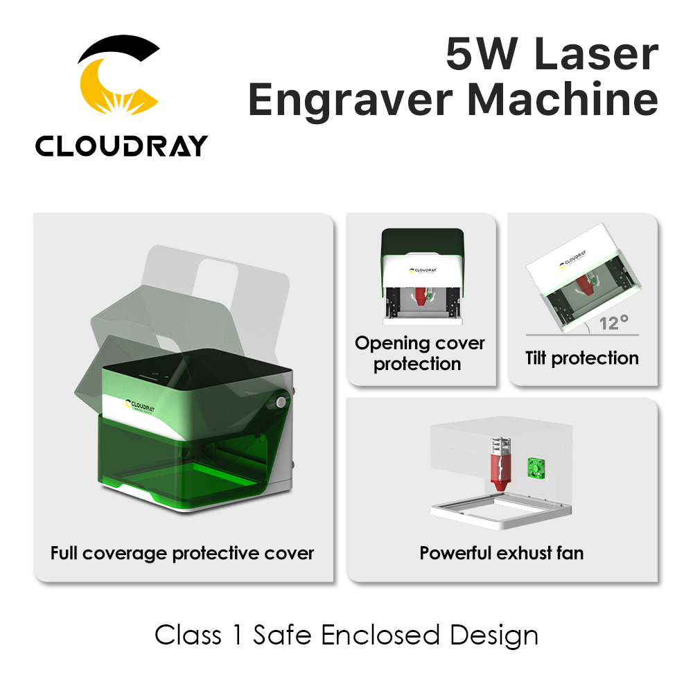 Cloudray Laser Engraver BM1 Ma - Industrial Laser Engraving Machine recension och pris