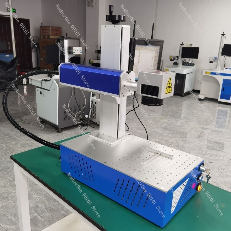 Desktop Fiber Laser Marking Ma - Industrial Laser Engraving Machine For Metal recension och pris