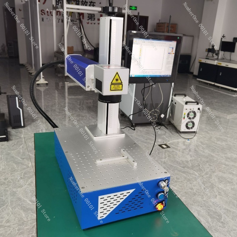 Desktop Fiber Laser Marking Ma - Industrial Laser Engraving Machine For Metal recension och pris