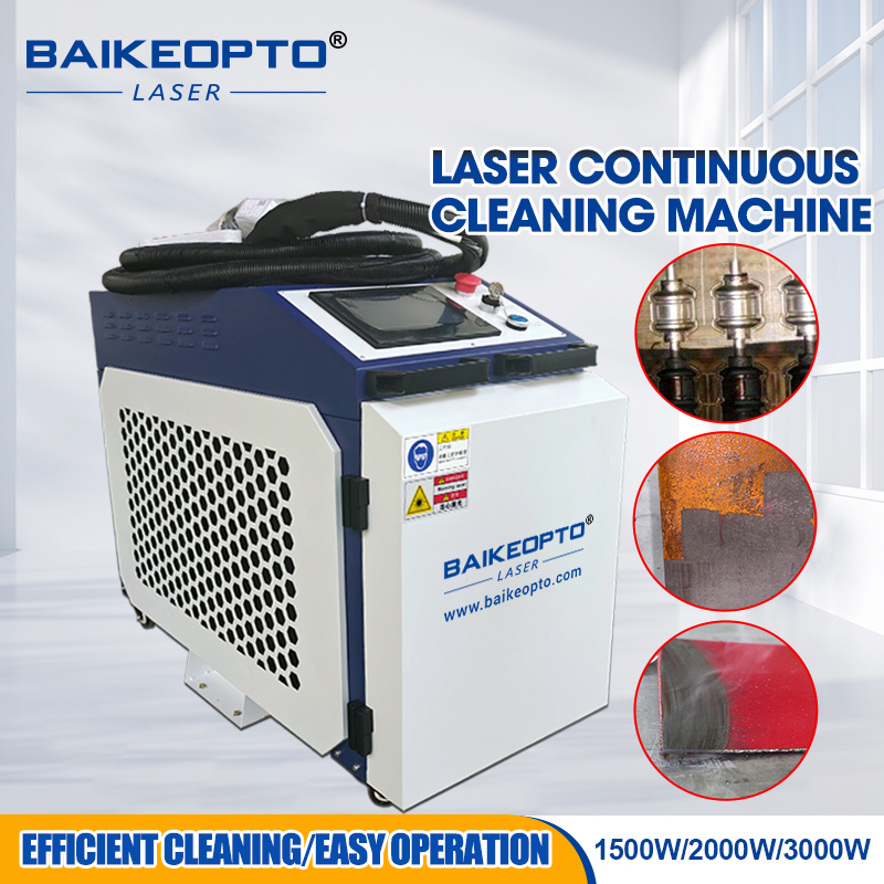 Continuous Fiber Laser Cleanin - Industrial Laser Cleaning Equipment recension och pris