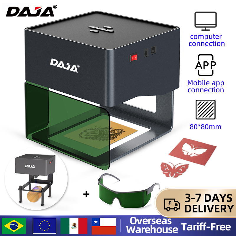 DAJA DJ6 Mini Portable Laser E - Industrial Laser Engraving Machine recension och pris